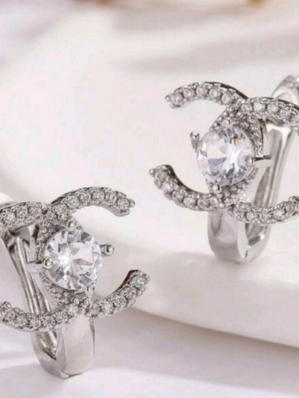 Chanel Style Earrings
